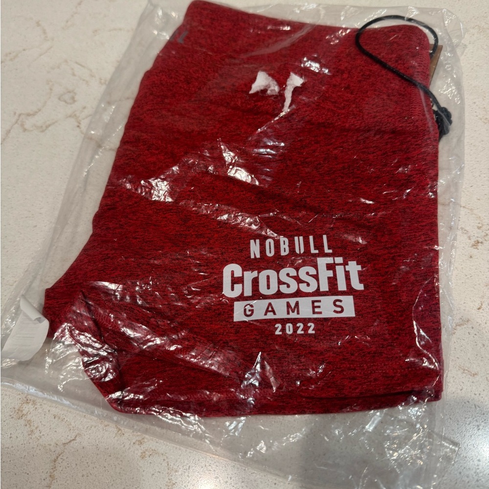 NOBULL - Tia Toomey 2022 CrossFit Games Red Leader Shorts, NWT